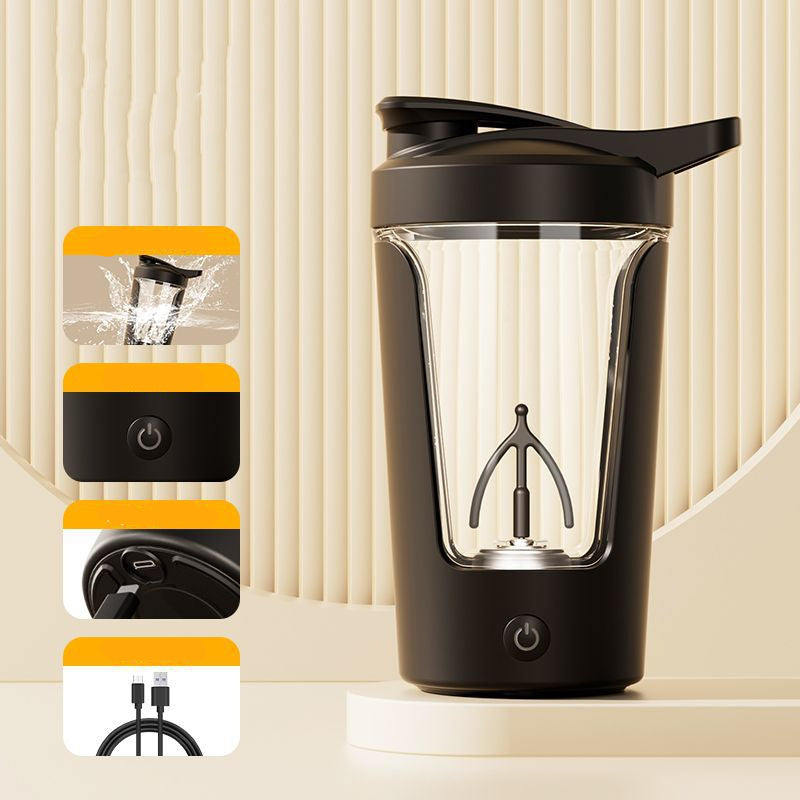 Electric Protein Shaker Mixer for Fitness and Gym