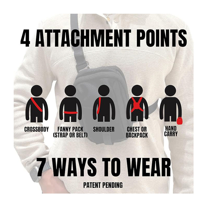 Portable Magnetic Bag for Fitness and Gym